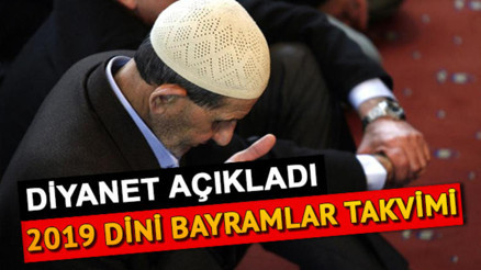 Kurban Bayramı ne zaman idrak edilecek 2019 dini takvimi