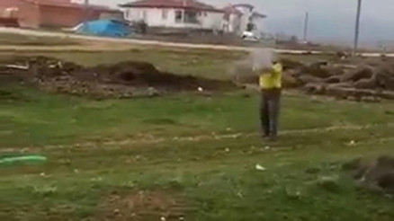 Öldürülen çiftçi, olay anını kaydetmiş