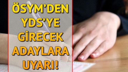 YDS sınavı kaç dakika sürecek YDS sınavı kaç dakika sürecek