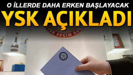 Oy verme saat kaçta başlayacak Oy verme işlemi saat kaçta bitecek