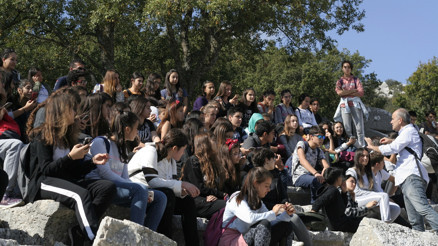 Doğada coğrafya dersi