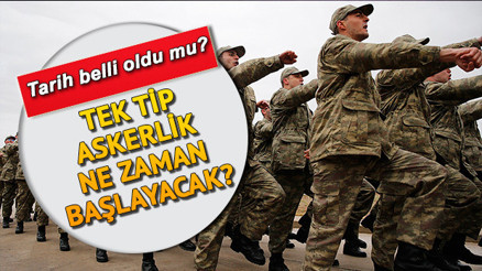 Yeni askerlik sistemi ne zaman başlayacak | İşte tek tip askerlik sistemi detayları