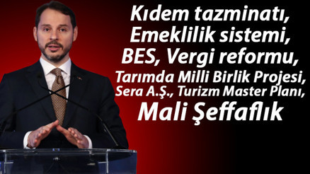 Son dakika... Bakan Albayrak ekonominin yeni yol haritasını açıkladı