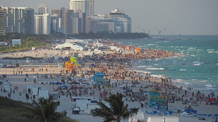 Dünya karması gibi: 36 saatte Miami sahili Dünya karması gibi: 36 saatte Miami sahili