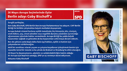 SPD’li adaydan Türkçe sandık daveti SPD’li adaydan Türkçe sandık daveti