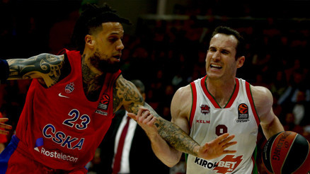 CSKA Moskova, Baskoniayı farklı yendi
