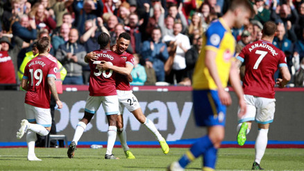West Ham 3-0 Southampton (MAÇ ÖZET)