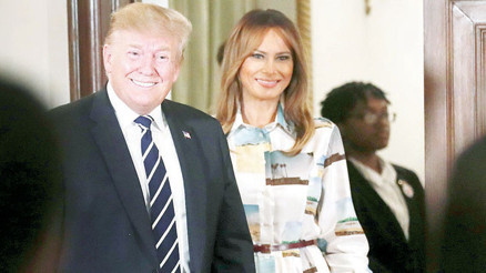 Trump Japonya’da golf ve sumo diplomasisi