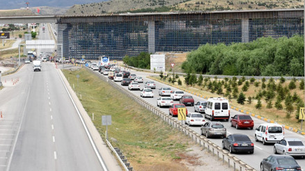 Dönüş yolunda tampon tampona