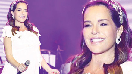 Kızımla sahnedeyiz