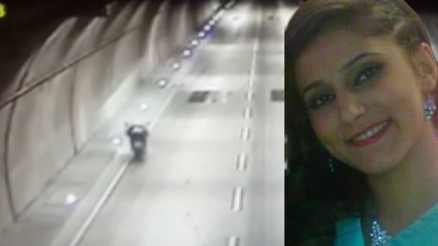 İstanbul’da motosikletli genç kızın feci ölümü kamerada