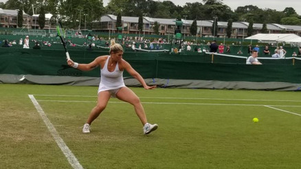 Başak Eraydın, Wimbledona veda etti