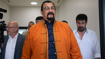 ABD’li oyuncu Steven Seagal Türkiye’de