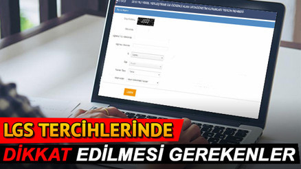 LGS tercihleri nasıl yapılır E Okul girişi ile lise tercih ekranı