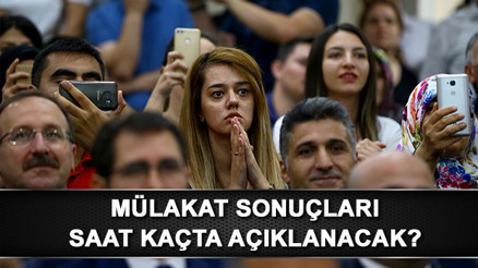 Sözleşmeli öğretmenlik mülakat sonuçları için MEB saat verdi mi Sözleşmeli öğretmenlik mülakat sonuçları için MEB saat verdi mi