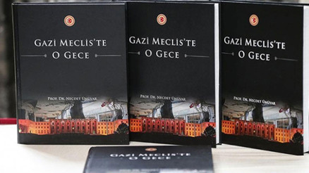 ‘Gazi Meclis’te O Gece’ kitabı karekod ile yayınlandı