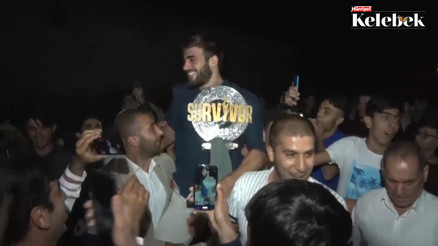 Survivor şampiyonu Yusuf Karakaya memleketi Elazığ’da böyle karşılandı