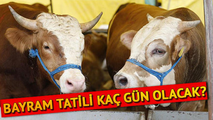 Kurban Bayramı hangi güne denk geliyor Kurban Bayramı tatili kaç gün olacak