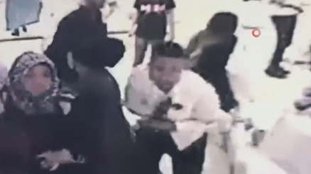 Çocuk damadın vurulma anı kamerada Çocuk damadın vurulma anı kamerada