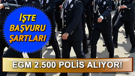 PMYO polislik başvuru şartları neler Önlisans ve lise polis alımı başvurusu nasıl yapılır