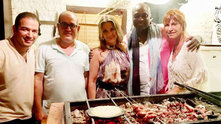 Ocakbaşı Prenses Louisei terletti Ocakbaşı Prenses Louisei terletti