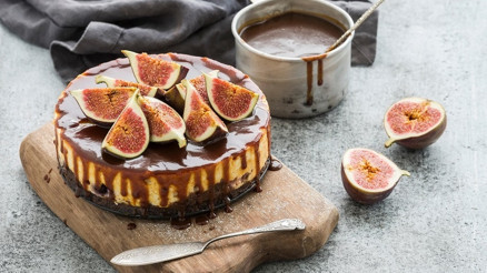 İncirli Karamelli Cheesecake