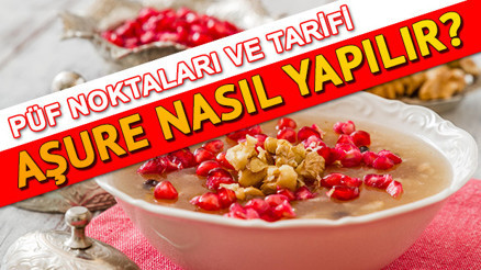 Aşure yapımı için kolay tarif Aşure için bu malzemeleri unutmayın