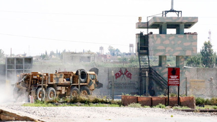 Türk ve ABD askerlerinden sınırda inceleme