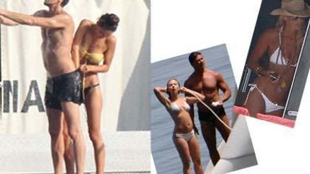 Ünlülerin tatil manzaraları