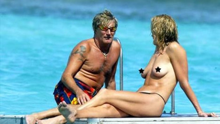 Rod Stewart ve Penny Lancaster