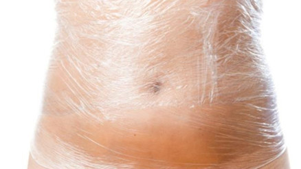 Streç Film İle Göbek Ve Basen Eritme