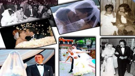 Ünlülerin Unutulmaz Nikah Fotoğrafları