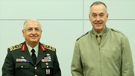 Son dakika... Genelkurmay Başkanı Güler ABDli mevkidaşı ile görüştü