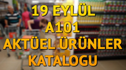 A101 19 Eylül katalog ürünleri arasında neler var A101de bugün ne var