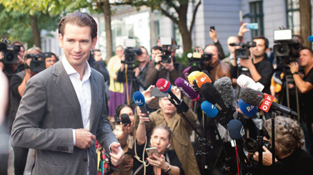 Avusturya’da Kurz önde