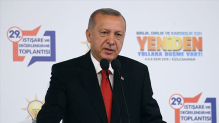 Son dakika... Cumhurbaşkanı Erdoğandan Fıratın doğusuna harekat mesajı: Belki bugün belki yarın kadar yakın
