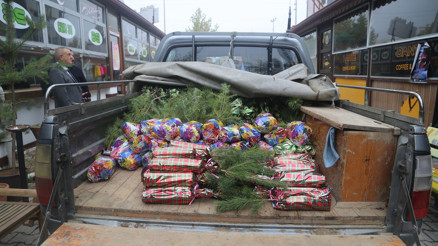 Bakan Pakdemirliden öğrencilerin fidan kampanyasına destek