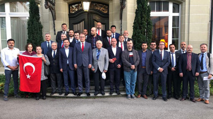 İsviçre’deki Türklerden Barış Pınarı harekâtına destek