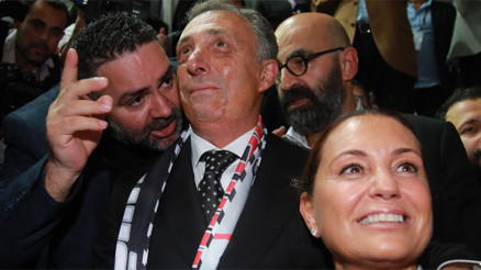 Ahmet Nur Çebi, başkanlığının ilk dakikalarında kaza geçirdi