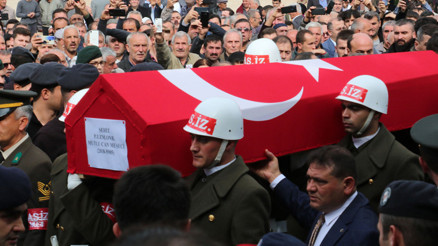 Şehit Piyade Uzman Onbaşı Meşeci, gözyaşlarıyla uğurlandı