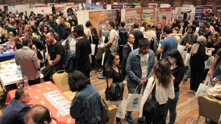 Gençlerden yurtdışı fuarına ilgi