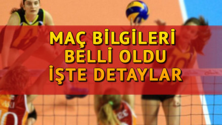Galatasaray Fenerbahçe voleybol maçı ne zaman, saat kaçta, hangi kanalda Galatasaray Fenerbahçe voleybol maçı ne zaman, saat kaçta, hangi kanalda
