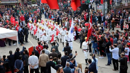 Zonguldakta 29 Ekim coşkusu