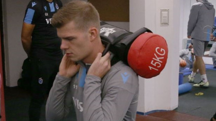 Trabzonspor, Göztepe maçı hazırlıklarını tamamladı