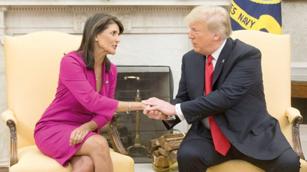 Elçiye ‘Trump’ı  geçiştir’ demişler