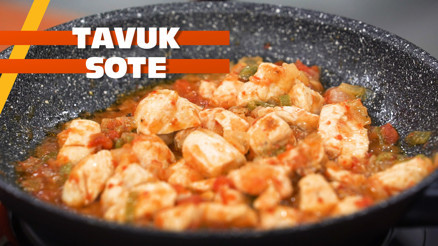 Yanında pilavla çok iyi gider: Tavuk sote