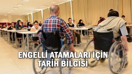 Tarih belli oldu: 2019 engelli atamaları ne zaman yapılacak 2020 EKPSS tarihi