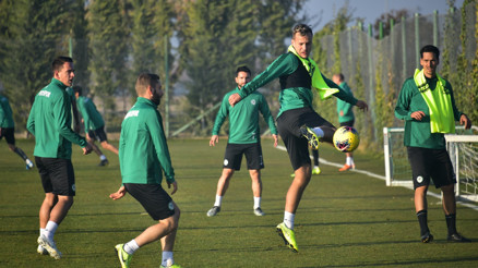 Konyaspor Beşiktaş maçı hazırlıklarını sürdürüyor