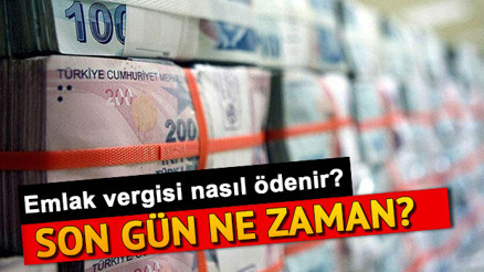 Emlak vergisinde son günler... Emlak vergisi ödemeleri ne zaman bitiyor