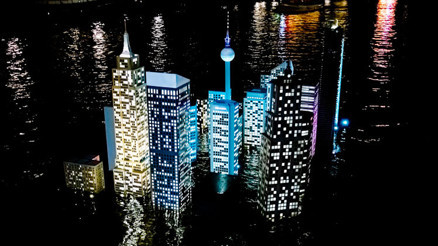 Amsterdam’da ışık sanat festivali